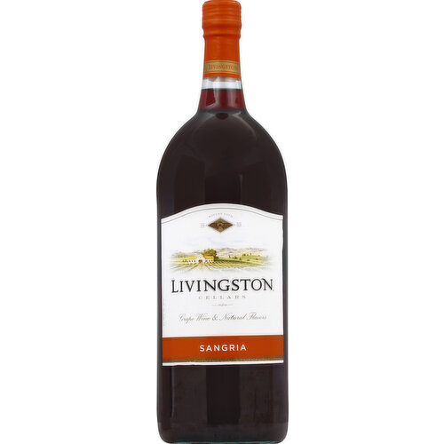 Livingston Cellars Sangria Red Wine 1.5L