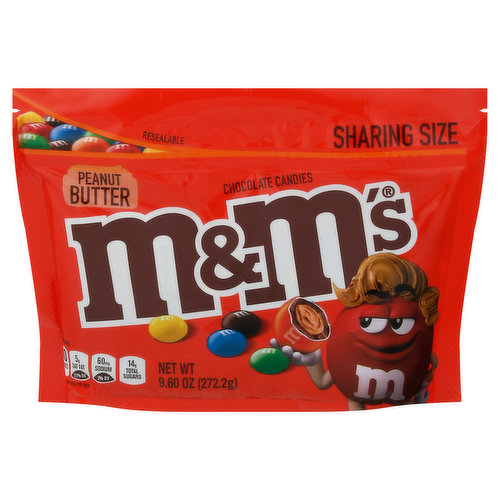 M&M's Peanut Butter Milk Chocolate Candy Family Size