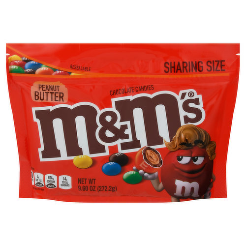 M&M's Chocolate Candies, Crunchy Cookie, Sharing Size