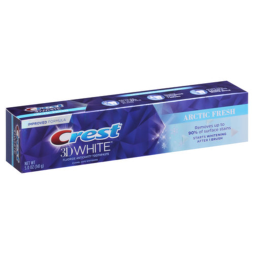 Crest Toothpaste, Arctic Fresh