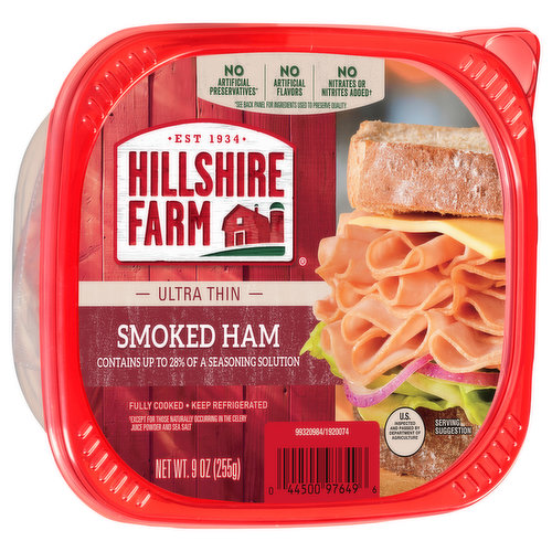 Hillshire Farm® Ultra Thin Smoked Ham Deli Lunch Meat, 16 oz - Fry's Food  Stores