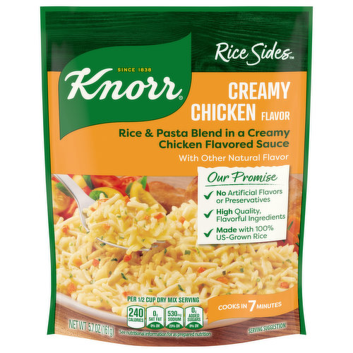 Rice & Pasta Blend, Creamy Chicken Flavor