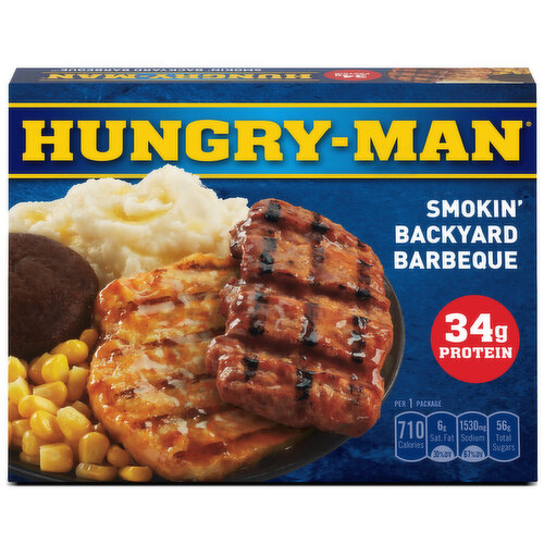 Hungry-Man Smokin' Backyard Barbeque Frozen Dinner