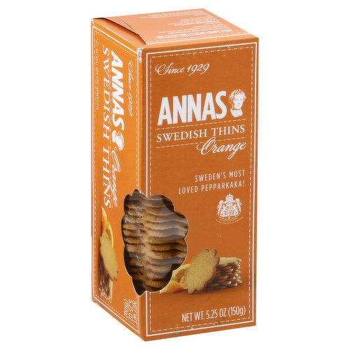Annas Swedish Thins, Orange