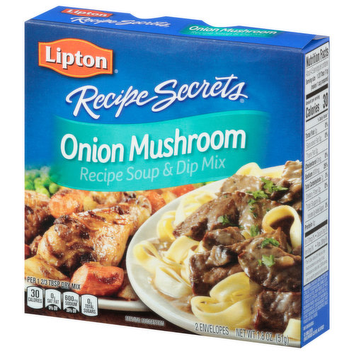 Is it Dairy Free Lipton Recipe Secrets Onion Recipe Soup & Dip Mix