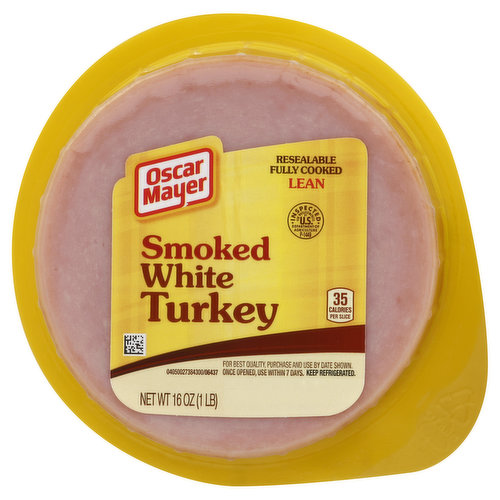 Oscar Mayer White Turkey, Smoked, Lean