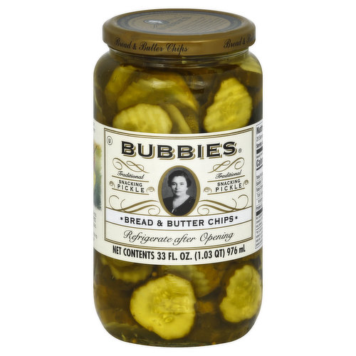 Bubbies Bread & Butter Chips