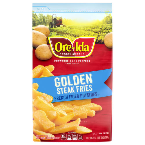 Ore Ida Golden Steak Fries French Fried Potatoes