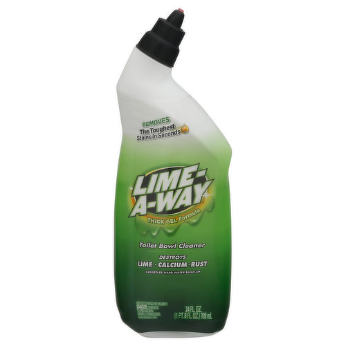 Lime-A-Way Toilet Bowl Cleaner, Thick Gel Formula