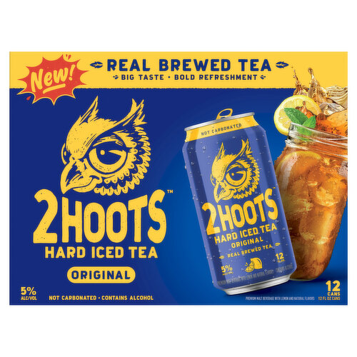 2 Hoots Hard Iced Tea Hard Iced Tea, Original