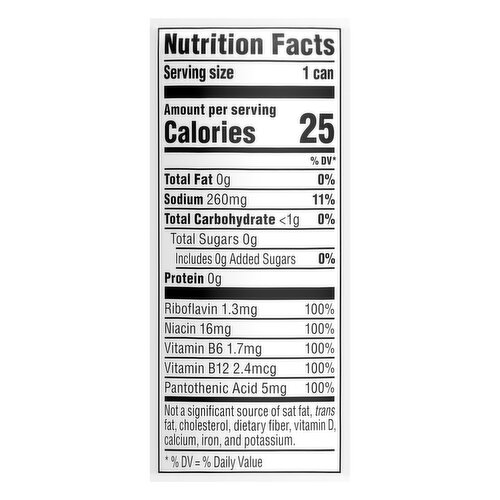 rockstar nutrition facts