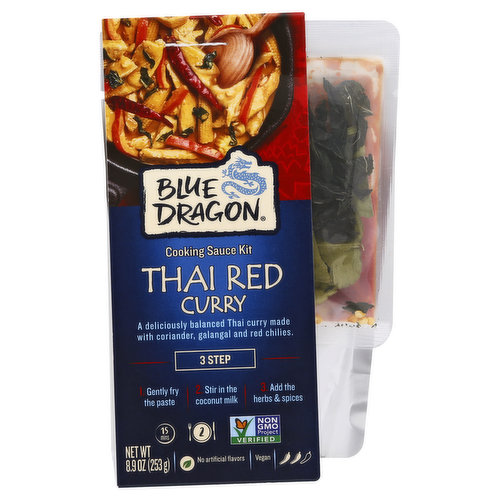 Blue Dragon Cooking Sauce Kit, Thai Red Curry