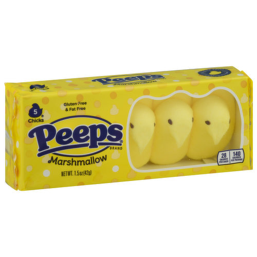 Peeps Candy, Marshmallow Chicks