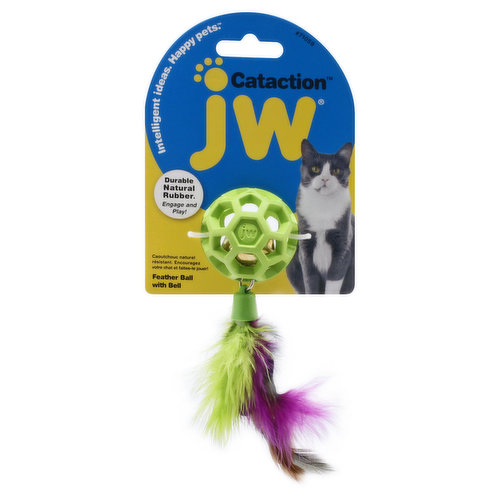 JW Feather Ball with Bell