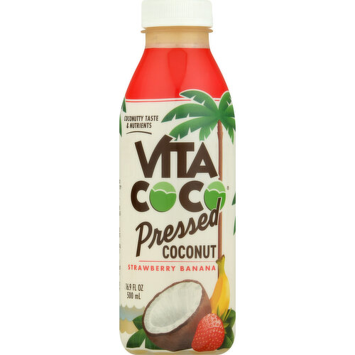 Vita Coco Pressed Coconut, Strawberry Banana