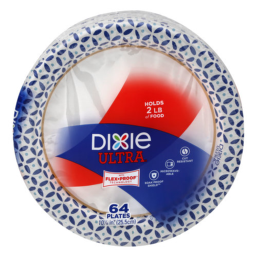 Dixie Ultra Plates, 10.0625 Inch