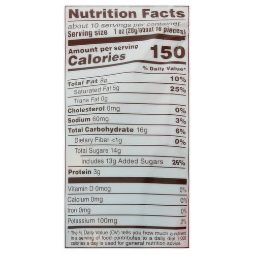 M&M's Eggs, Peanut Butter, Share Size Chocolate Candies - 2.83 oz,  Nutrition Information