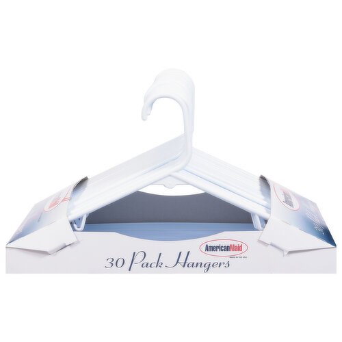 AmericanMaid Hangers, 30 Pack