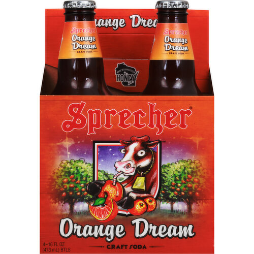 Sprecher Craft Soda, Orange Dream