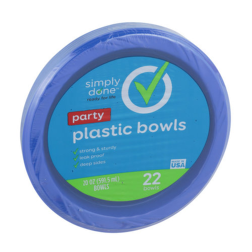 Party Plastic Bowls