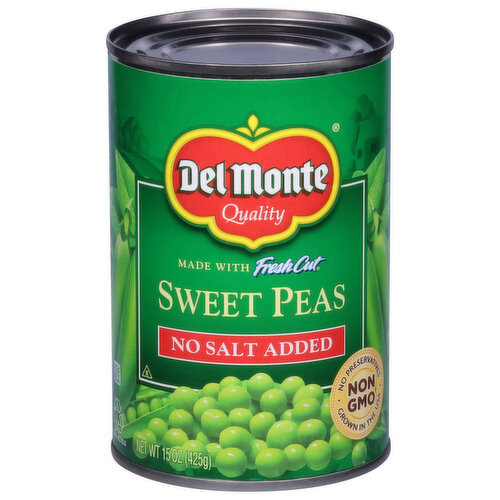 Del Monte Sweet Peas, No Salt Added