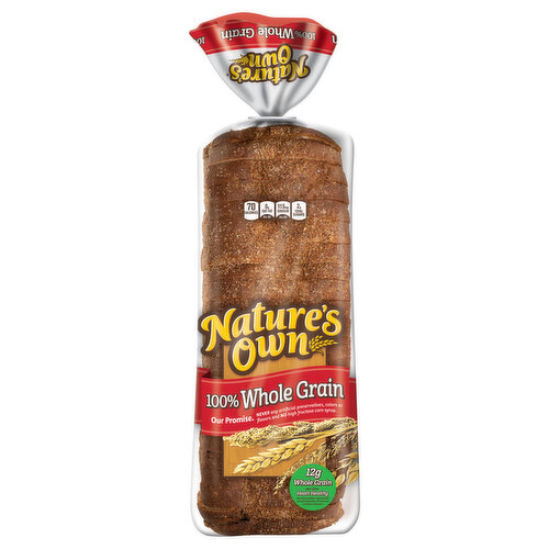 Nature's Own Bread, 100% Whole Grain