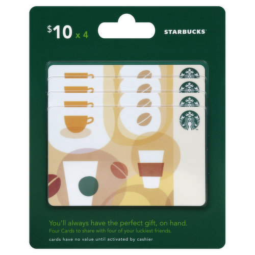 Starbucks Gift Cards