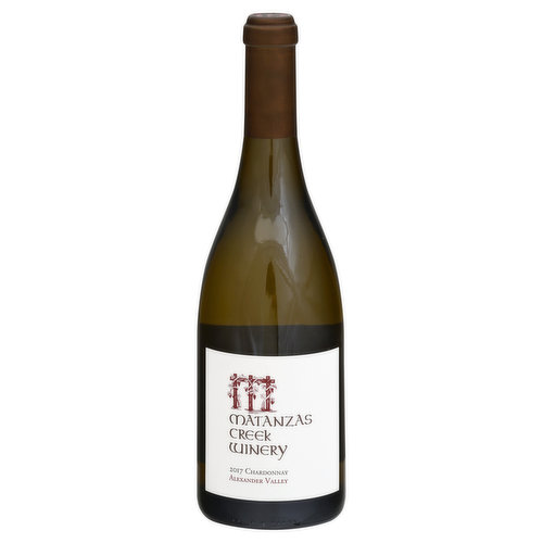 Matanzas Creek Winery Chardonnay, Alexander Valley, 2017