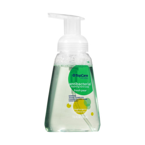 Topcare Antibacterial Foaming Hand Soap, Fresh Pear