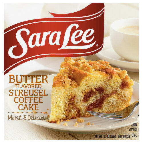 Sara Lee Coffee Cake, Streusel, Butter Flavored