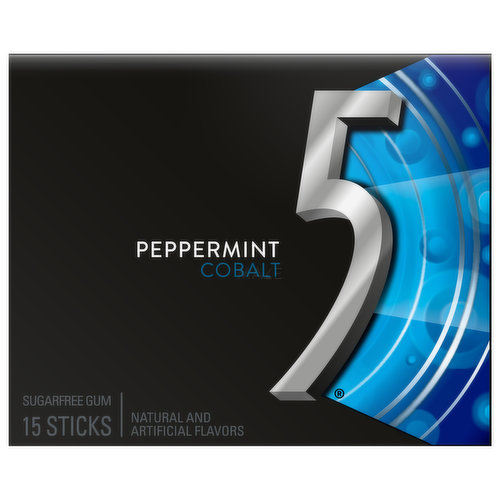 Wherever you take chances, take 5 Gum along for the ride for fresh breath and a boost of exhilarating flavor. Feel fresh and focused with 15-stick single packs of 5 Peppermint Cobalt sugar free gum. Release a cool burst of refreshing peppermint flavor with every bite. You can always count on 5 peppermint sugar free gum to heighten your video gaming experience. Each 15-stick pack of Peppermint Cobalt sugar free chewing gum includes an in-pack code to unlock exclusive Marvel's Avengers in-game content. Just scan the inside flap, sign up or log into your Square Enix account, and enter your unique 16-digit code. Before you assemble in-game, unwrap a piece of 5 peppermint gum. Invigorate your taste buds and embrace your powers with 5 Gum.