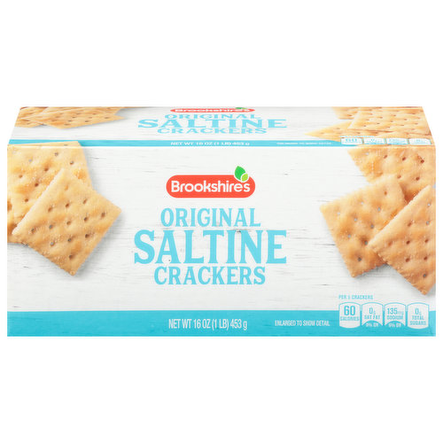 Brookshire's Crackers, Saltine, Original