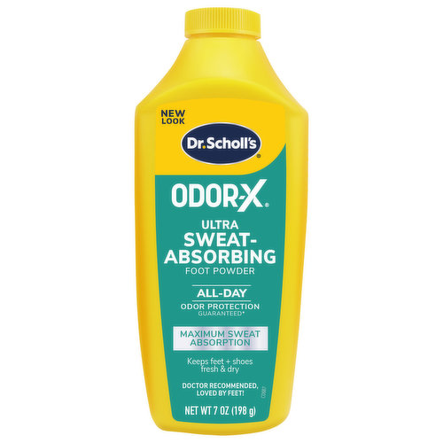 Foot Powder, Ultra Sweat - Absorbing