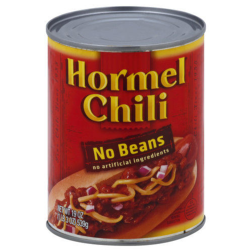 Hormel Chili, No Beans