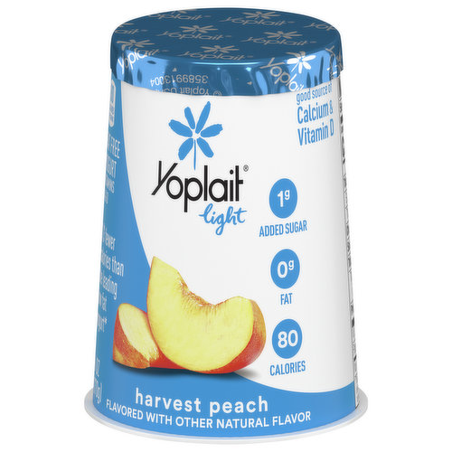 Yoplait Yogurt, Fat Free, Harvest Peach - Spring Market