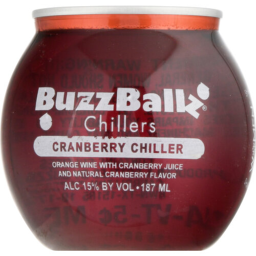 BuzzBallz Chillers, Cranberry Chiller