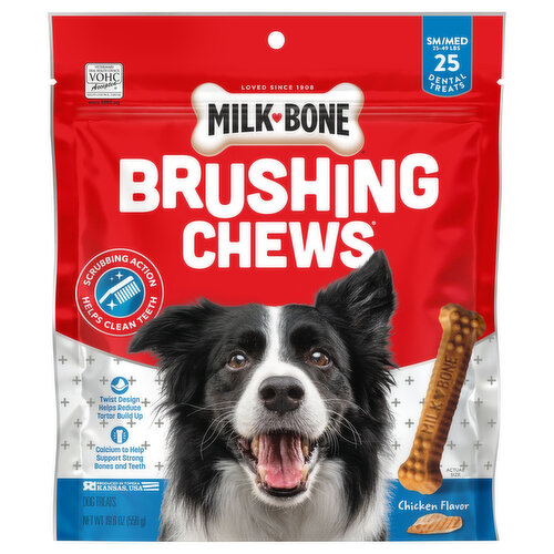 Milk-Bone Dog Treats, Chicken Flavor, SM/MED