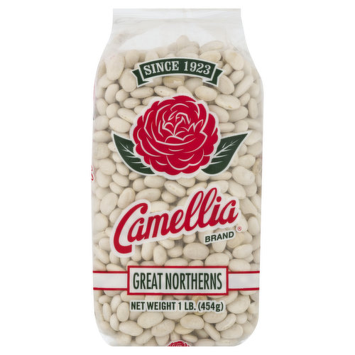 Camellia Beans, Great Northerns