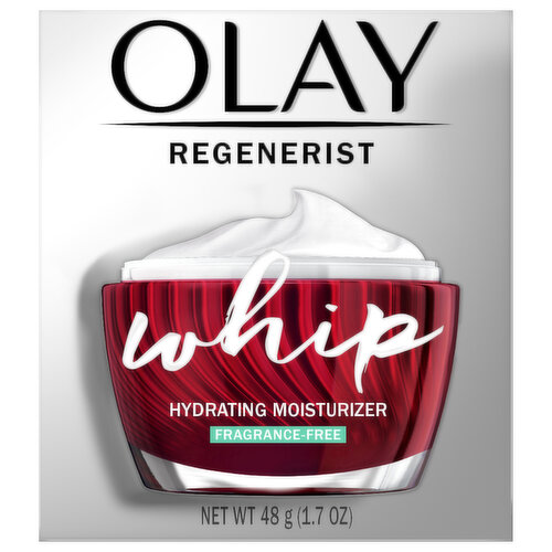 Olay Hydrating Moisturizer, Fragrance Free, Whip