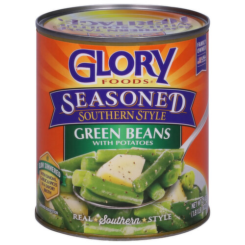 Glory Green Beans, Seasoned, Southern Style