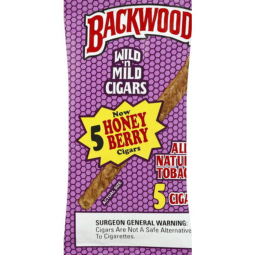 Backwoods Cigars, Wild 'n Mild, Honey Berry