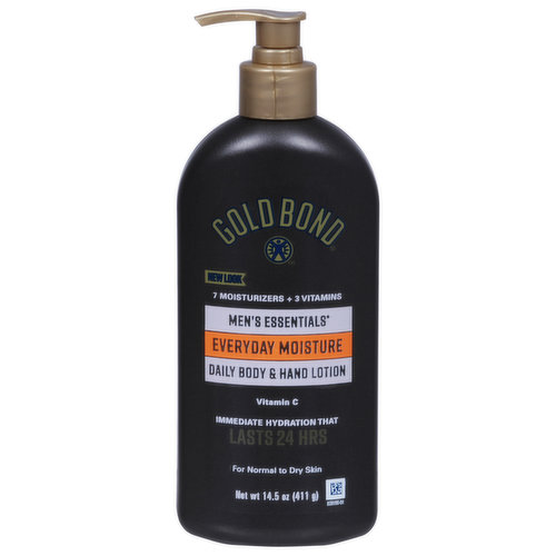 Gold Bond Daily Body & Hand Lotion, Everyday Moisture