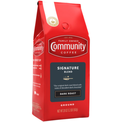 Community Signature Blend Dark Roast Ground Coffee - Super 1 Foods