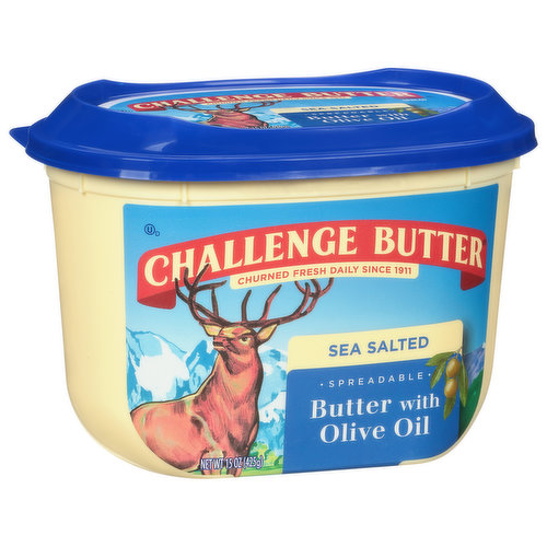 Challenge Butter Butter with Olive Oil, Sea Salted, Spreadable