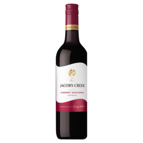 Jacob's Creek Cabernet Sauvignon, Classic, South Eastern Australia, Vintage 2014