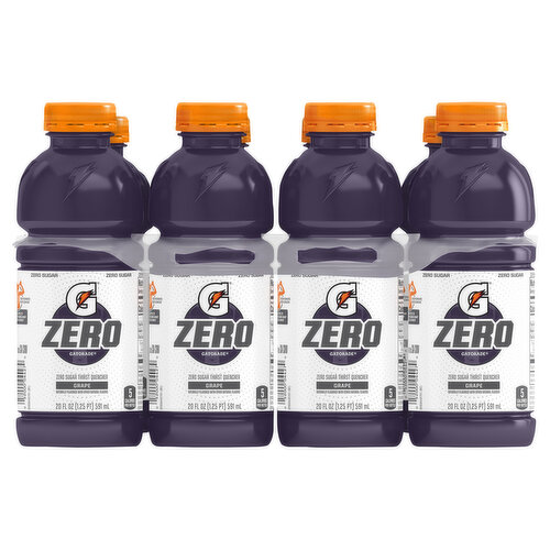 Gatorade Thirst Quencher, Grape, Zero Sugar