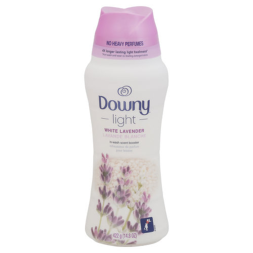 No heavy perfumes. 4x longer lasting light freshness (From wash until wear vs. leading detergent alone). HE compatible. No dyes. No phosphates. Safe for all colors, fabrics and loads. Great for active wear and towels.