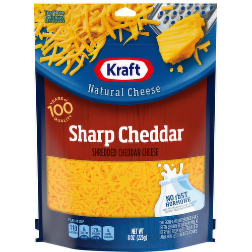 Kraft Natural Cheese Mealtime can be hard, especially when it comes to making something everyone agrees on. Use Kraft Natural Sharp Cheddar Shredded Cheese to make something everyone will love, so you can spend time focused on each other.