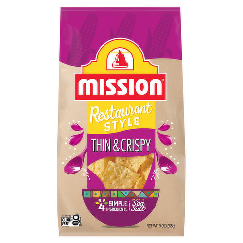 Mission Chips, Restaurant Style, Thin & Crispy