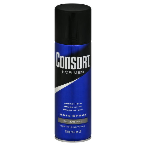 Consort Hair Spray, Regular Hold